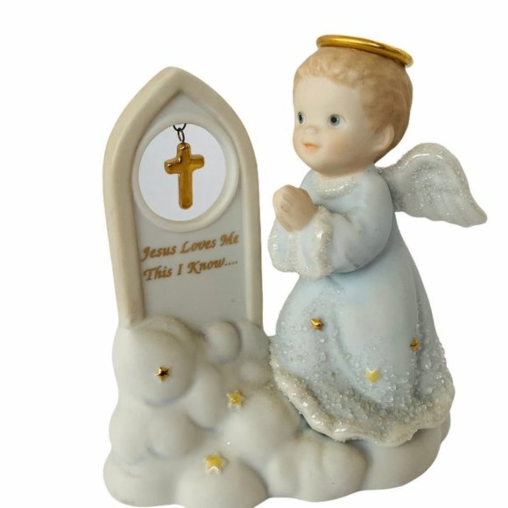 Vintage 1997 Heavenly Kingdom Angel Figurine by Enesco